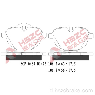 FMSI D1473 Ceramic Brake Pad untuk BMW